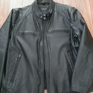 Marc New York by Andrew Marc Leather Moto Jacket